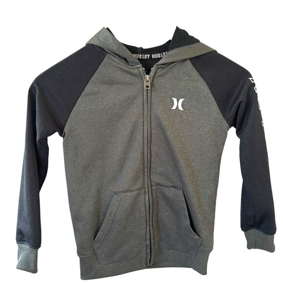 Hurley Other - Hurley Boys Kids Jacket Hooded‎ H20 Dri Size 5 4-5 Years Comfort Logo Outdoors